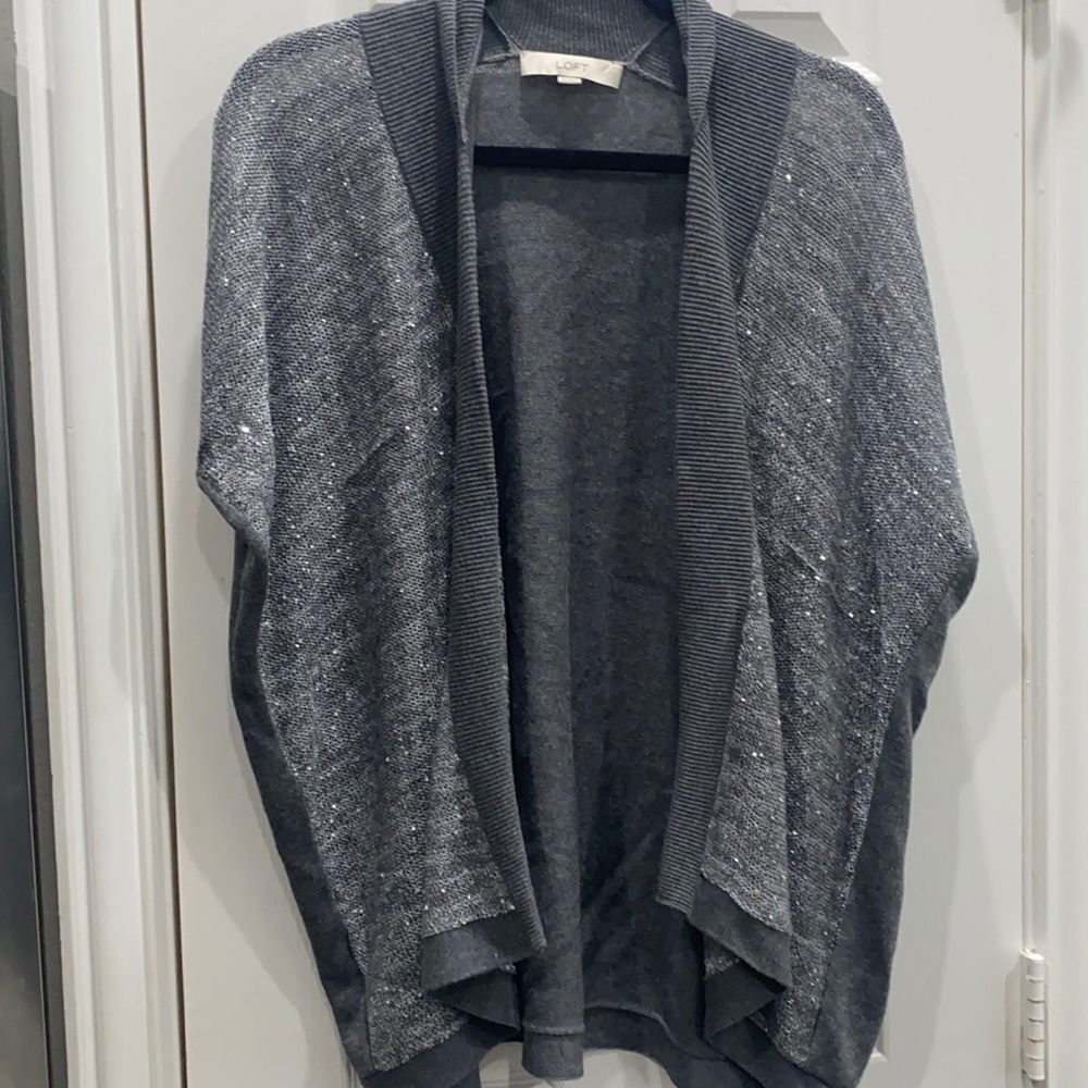 Loft Poncho Style Sweater